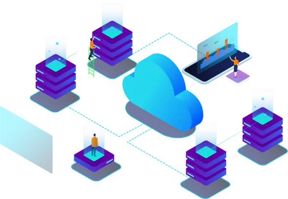 Cloud services graphic