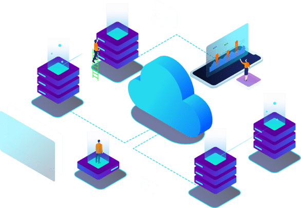 Cloud services graphic