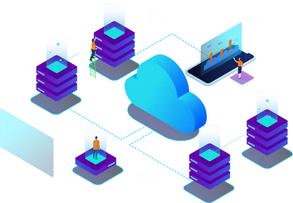 Cloud services graphic